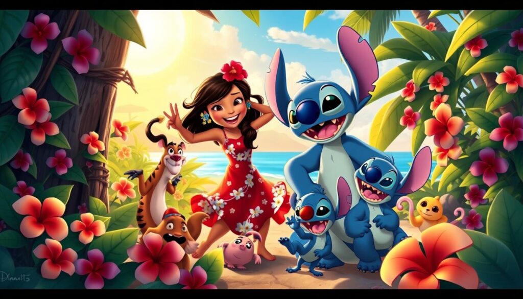 Ohana Disney com Lilo & Stitch