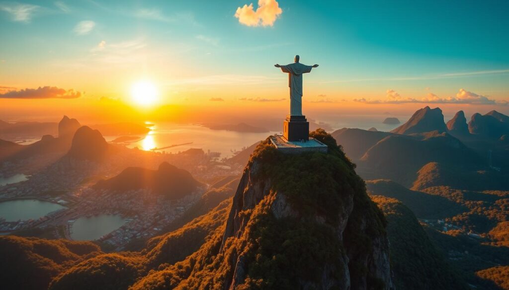 localização Cristo Redentor