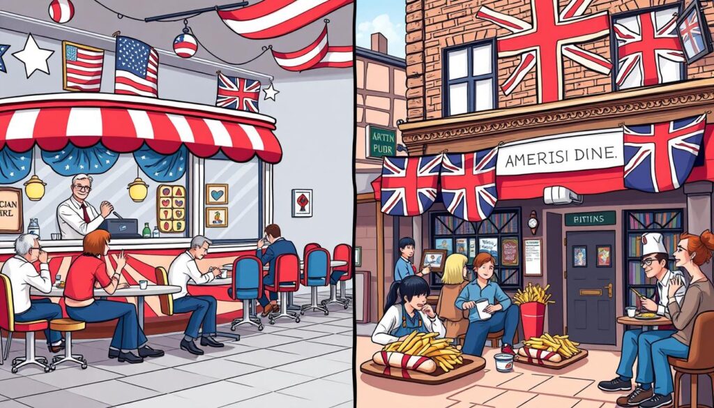 diferenças entre inglês americano e britânico