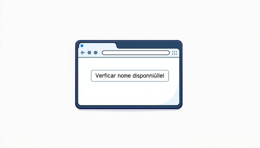 verificar nome disponível