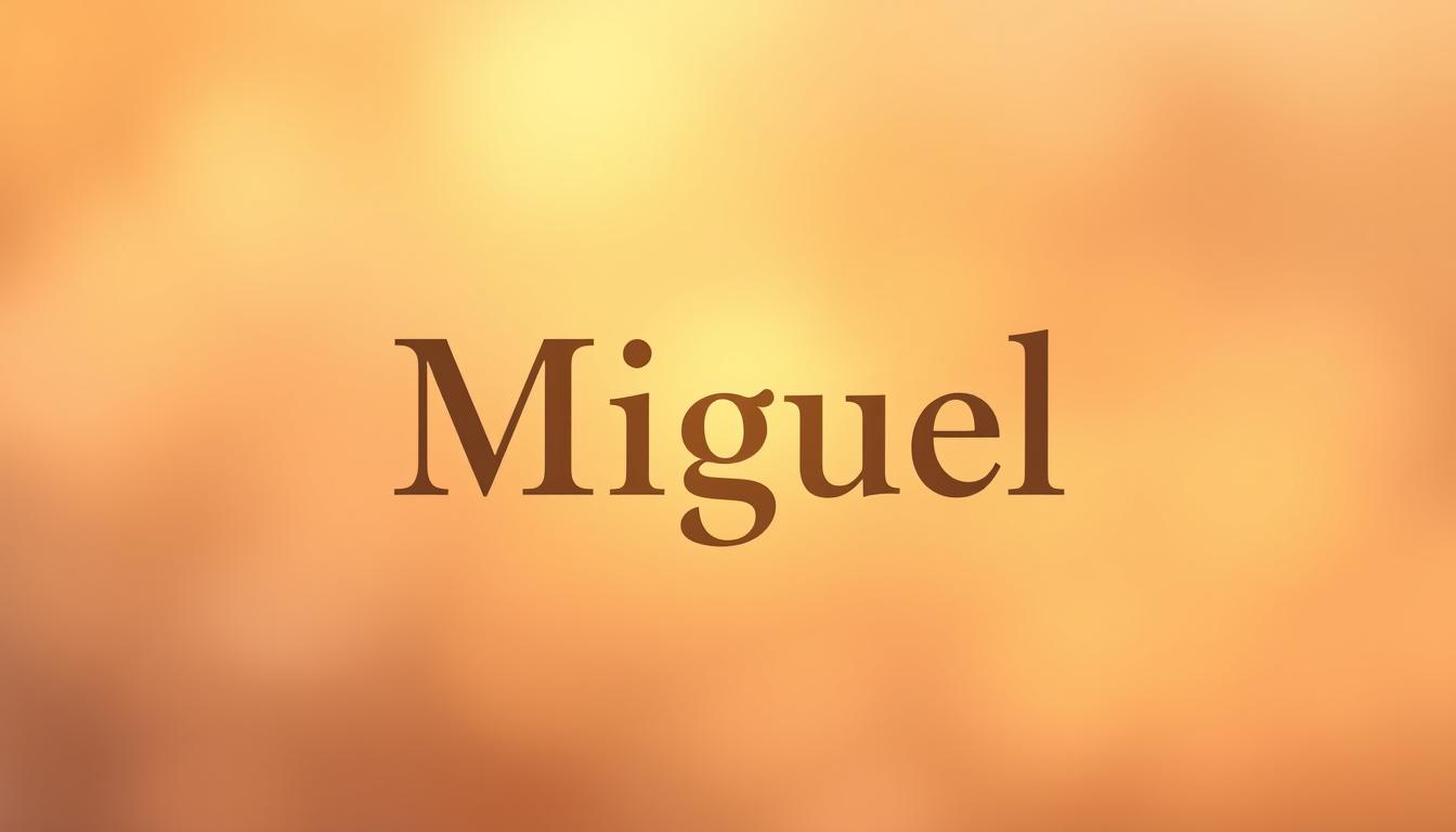 O Que O Nome Miguel Significa