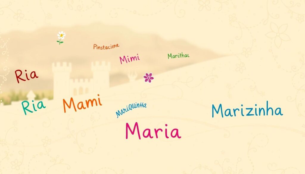 apelidos do nome Maria
