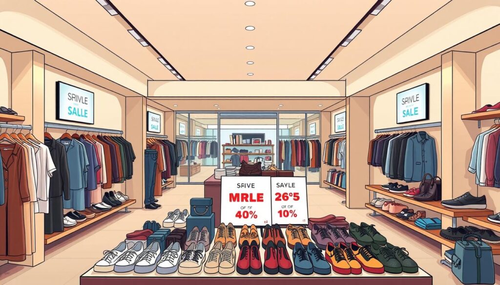 gestão de produtos em outlet