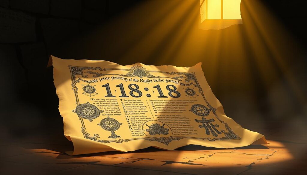 história do número 18:18