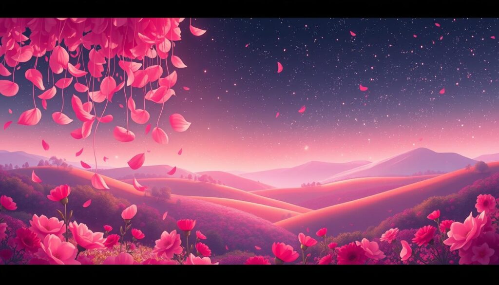 universo do rosa no ano novo