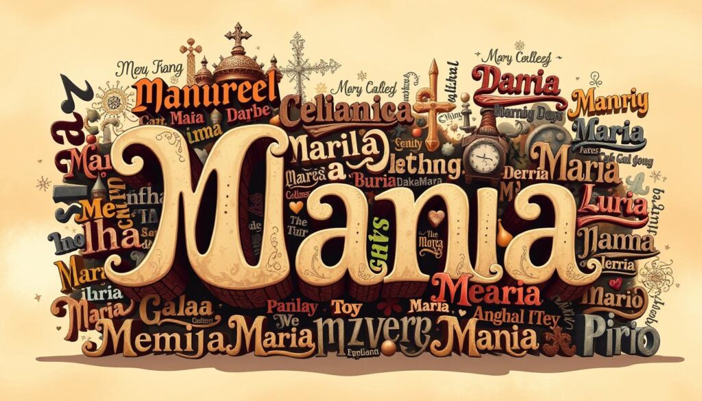 variações do nome Maria