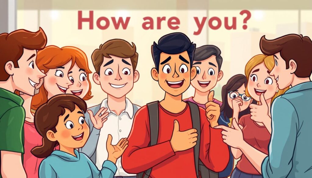 variações e respostas para How are you