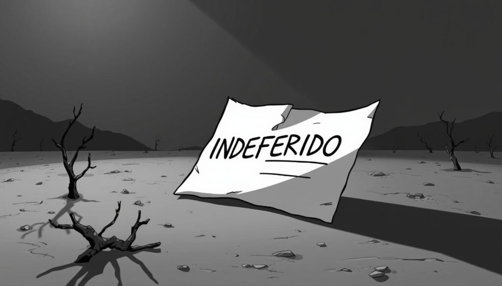 benefício indeferido
