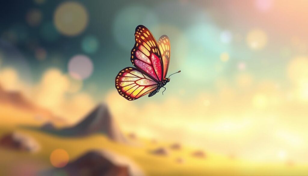 borboleta na espiritualidade e arte