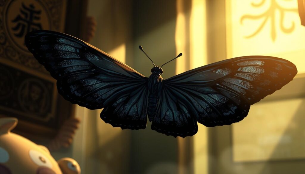 borboleta preta