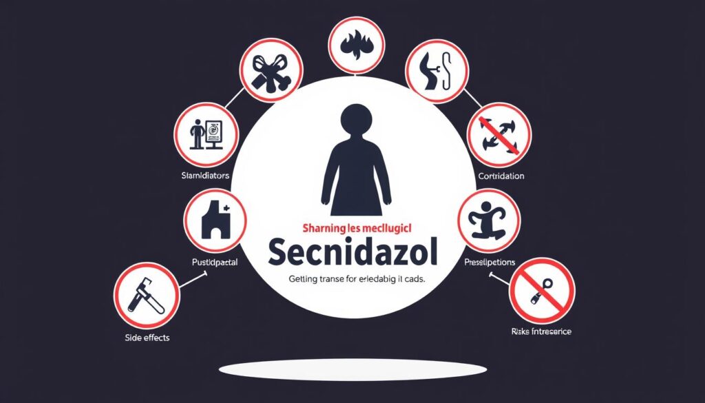 contraindicações do secnidazol