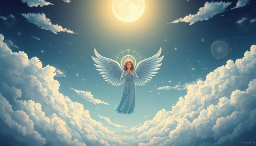 mensagens angelicais e proteção do universo